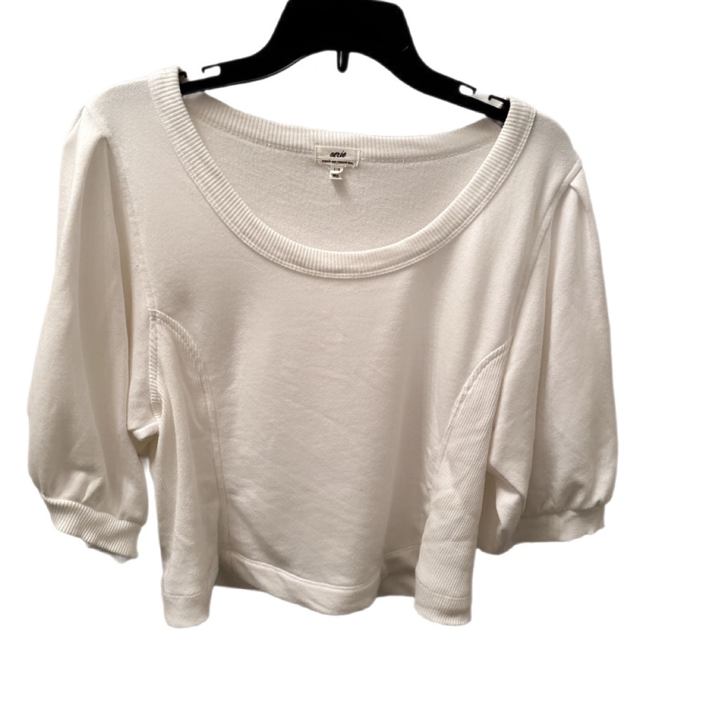 Aerie “Seams Right” Short Sleeve Sweatshirt – Size L